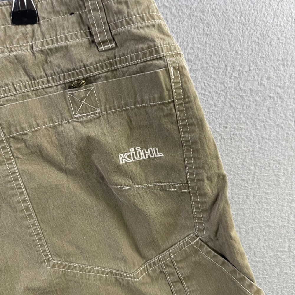 Kuhl Shorts Mens 40 Beige Cargo Cotton Nylon Blend Outdoor Work Hiking Camping - Picture 7 of 16